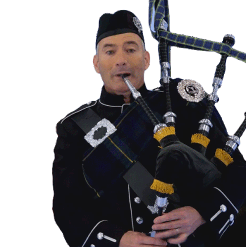 Playing Bagpipe Anthony Field Sticker - Playing Bagpipe Anthony Field Anthony Wiggle Stickers