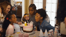 Blow Candle Deja Pearson GIF - Blow Candle Deja Pearson Lyric Ross GIFs