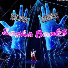 Sasha Banks Entrance GIF - Sasha Banks Entrance Sailor Moon GIFs