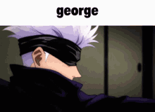 George Blindfold GIF - George Blindfold Jujutsu Kaisen GIFs