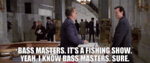 Peter Venkman Bass Masters GIF - Peter Venkman Bass Masters Ghostbusters2 GIFs
