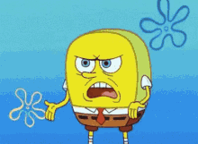 Spongebob Super Saiyan GIF