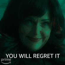 You Will Regret Forever Shax GIF - You Will Regret Forever Shax Miranda Richardson GIFs