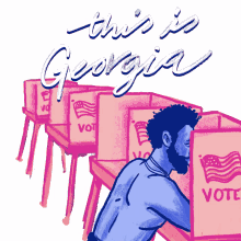 childish gambino this is america this is georgia voting booth vote
