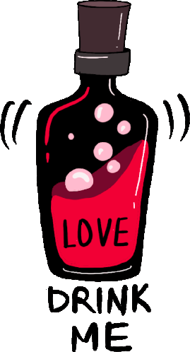 Love Potion Portion Sticker - Love Potion Portion Poison Stickers