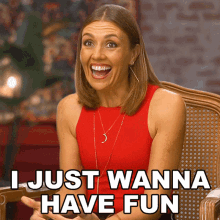 I Just Wanna Have Fun Julie Stoffer GIF - I Just Wanna Have Fun Julie Stoffer The Real World Homecoming New Orleans GIFs