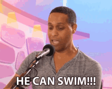 He Can Swim Swimming GIF - He Can Swim Swimming Surprised GIFs