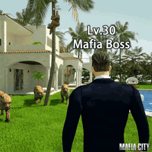 gangster mafia boss pet owner come over video game