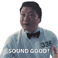 a man in a tuxedo with the number 336 on his shirt