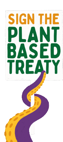 Plant Based Treaty Sticker - Plant Based Treaty Stickers