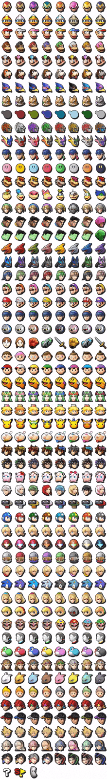 super smash bros for nintendo 3ds nintendo 3ds icons characters smash bros