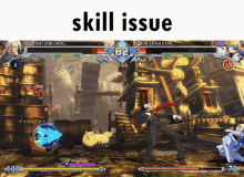 Blazblue Skill Issue GIF - Blazblue Skill Issue Knockdown GIFs
