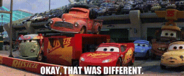 Cars Smokey GIF Cars Smokey Okay That Was Different Discover Share GIFs