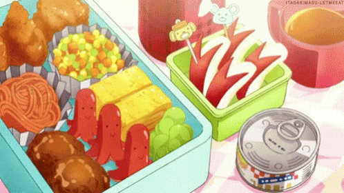Food Lunch GIF  Food Lunch Anime  Discover  Share GIFs