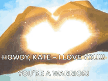 Love You Are Warrior GIF
