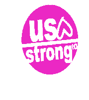 Us Strong Usa Strong Sticker