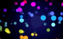 Colorful Dots Floating GIF - Colorful Dots Floating Colorful GIFs