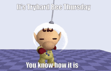 Tryhard Bee Thursday Mandom Days GIF - Tryhard Bee Thursday Mandom Days GIFs