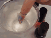 Water Marbling Nails GIF - Nails Polish Nail Art GIFs