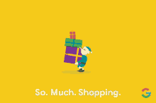 So Much Shopping Presents GIF