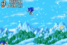 Sonic Advance Winter GIF - Sonic Advance Winter Snow GIFs