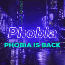 Phobia Phobiaisback GIF - Phobia Phobiaisback GIFs