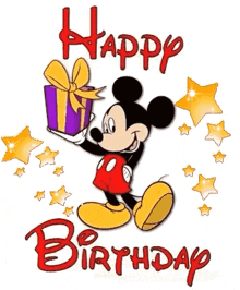 Happy Birthday Disney Birthday GIF - Happy Birthday Disney Birthday GIFs