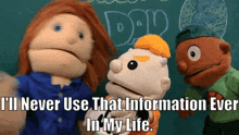 Sml Junior GIF - Sml Junior Ill Never Use That Information Ever In My Life GIFs