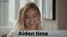 Aiden Time Hilary Duff GIF - Aiden Time Hilary Duff Smiles GIFs