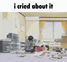 I Cried About It Crying GIF - I Cried About It Crying Fit GIFs