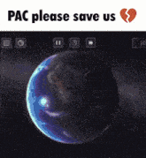 pac please save us with a broken heart in the corner