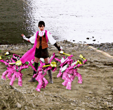 Super Sentai Pink Ranger GIF
