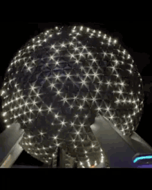 Epcot Spaceship Earth GIF - Epcot Spaceship Earth Lights GIFs