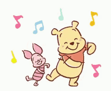 Pooh Music GIF - Pooh Music Dance GIFs