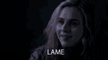 Lame Disapproval GIF - Lame Supernatural Headshake GIFs