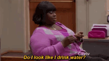 When Ppl Talk About Staying Hydrated GIF - Parks And Rec Donna Meagle Rhetta GIFs