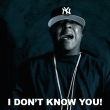 I Don'T Know You Jadakiss GIF - I Don'T Know You Jadakiss Time'S Up Song GIFs