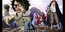 nigerundayo ryokugyu one piece one piece meme one piece manga