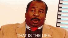 that is the life stanley the office sarcasm