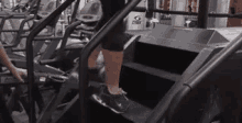 Stair Master Technique GIF - Stair Master Exercise Gym GIFs