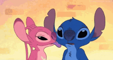 Stitch Kiss GIF - Stitch Kiss Love GIFs
