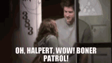 Halpert Boner Patrol GIF - Halpert Boner Patrol The Office GIFs