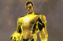 Injustice Gods Among Us Yellow Lantern GIF - Injustice Gods Among Us Yellow Lantern Hal Jordan GIFs