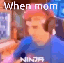 When Mom Ninja GIF