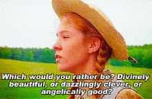 Tand Lo Anne Of Green Gables GIF - Tand Lo Anne Of Green Gables Which Would You Rather Be GIFs