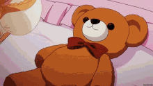 Anime Bear GIF - Anime Bear Procrastinate GIFs