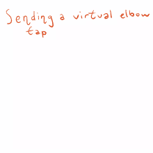 Elbow Sending A Virtual Elbow Tap GIF - Elbow Sending A Virtual Elbow Tap Elbow Tap GIFs