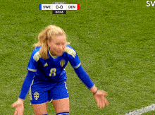 Matilda Vinberg Swewnt GIF - Matilda Vinberg Swewnt Sweden Women National Football Team GIFs