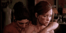 dina and ellie ellie and dina the last of us tlou