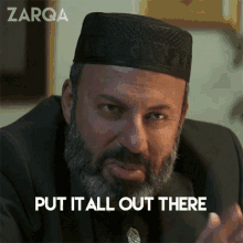 Put It All Out There Yusuf GIF - Put It All Out There Yusuf Zarqa GIFs
